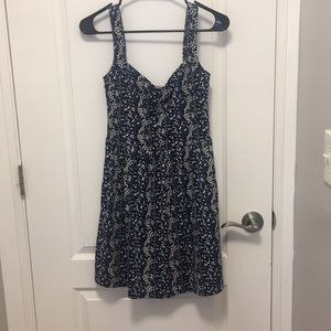 Blue flower dress